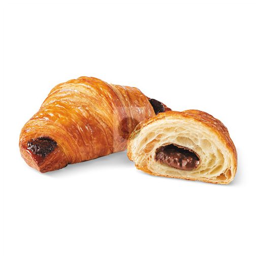 BRIDOR Croissant kakaós-mogyorós töltelékkel 90g x60, gyorsfagyasztott