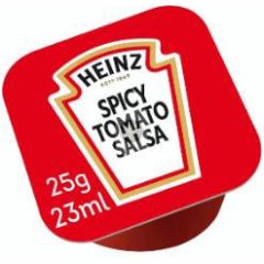 Heinz FS dip pot hotsalsa 25g/100